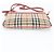 Bolsa de Ombro Burberry Nova Check Shadow Horse em couro e nylon - vista 6