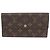 Louis Vuitton Monogram Porte Monnaie Credit Long Wallet