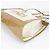 Borsa tote trasparente Fendi oro - vista 5