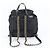 Prada Tessuto Nylon Triangle Logo Chain Leather Backpack - view 3