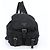 Prada Tessuto Nylon Rucksack mit Leder-Dreieckslogo