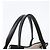 Borsa Tote Cabas Balenciaga in pelle blu navy - vista 2