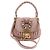 Bolsa de couro Miu Miu Matelassé Crystal Bijou