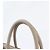 Sac cabas en cuir Saffiano avec logo triangle Prada - vue 2