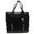 Borsa Tote Gucci in nylon e pelle nera