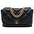 Chanel Black Maxi Lambskin 19 Flap