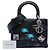 Dior Black Medium Calfskin Paradise Lady Dior - vista 6