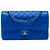 Chanel Blue Medium Classic Caviar Double Flap