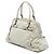 Borsa a mano Gucci Horsebit Nail media in pelle di vitello bianca - vista 2
