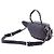 Borsa cintura Chanel All About in vitello iridescent nero - vista 2