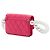 Clutch Chanel Maxi Pearls in pelle d'agnello matelassé rosa con catena - vista 2