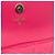 Clutch Chanel Maxi Pearls in pelle d'agnello matelassé rosa con catena - vista 5