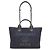 Borsa tote Chanel Deauville Medium in tela blu