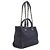 Borsa tote Chanel Deauville Medium in tela blu - vista 2