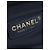 Borsa tote Chanel Deauville Medium in tela blu - vista 5