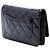 Portafoglio Chanel Black CC Quilted Patent Wallet On Chain - vista 2