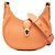 Bulgari Borsa Bvlgari Orange Small Leather Serpenti Ellipse Satchel