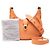 Bulgari Borsa Bvlgari Orange Small Leather Serpenti Ellipse Satchel - vista 7