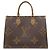 Louis Vuitton Brown Monogram Reverse Giant OnTheGo MM