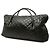 Autre Marque Mala de viagem gigante Saint Laurent Monogram ES em couro de bezerro acolchoado preto - vista 2