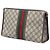 Gucci Beige GG Supreme Web Ophidia Clutch - Ansicht 2