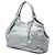 Borsa Tote Gucci Silver Large Guccissima Sukey - vista 2