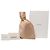 Autre Marque Pouch da sera in raso marrone con monogramma Saint Laurent - vista 6
