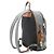 Zaino Louis Vuitton Gray Monogram Titanium Backpack PM - vista 2