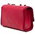 Chanel Red CC Quilted Crumpled Calfskin and Grosgrain Flap - vista 2