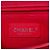 Chanel Red CC Quilted Crumpled Calfskin and Grosgrain Flap - vista 5
