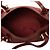 Fendi rote Zucchino Canvas Tonnenhandtasche - Ansicht 4
