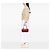 Fendi rote Zucchino Canvas Tonnenhandtasche - Ansicht 6