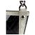 Borsa a secchiello Chanel Camellia Coco in PVC nero e vitello stropicciato, Small - vista 8