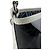 Borsa a secchiello Chanel Camellia Coco in PVC nero e vitello stropicciato, Small - vista 9