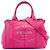 Prada Sac Tote Small Canvas Canapa Logo Rose