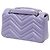 Borsa a tracolla Gucci GG Marmont Matelassé in pelle di vitello Small Viola - vista 2