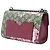 Gucci Beige Small GG Supreme Blooms Padlock Crossbody - vista 2