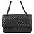 Chanel Black Chevron Lambskin So Black Reissue 2.55 Double Flap 225