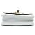 Chanel White Small Quilted Lambskin Chic Pearls Flap - vista 3