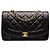 Chanel Black Small Quilted Lambskin Diana Single Flap