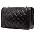 Chanel Black Small Quilted Lambskin Diana Single Flap - Ansicht 2
