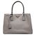 Prada Small Saffiano Lux Gardeners Tote Tasche Grau