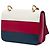 Borsa a spalla con patta Queen Margaret Gucci in pelle di vitello rossa, Medium - vista 2