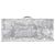 Dior Gray Large Canvas Embroidered Dioriviera Toile De Jouy Book Tote - vista 3