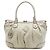 Borsa Gucci White Guccissima Sukey Satchel