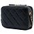 Chanel Mini CC Quilted Lambskin e Golden Plate Vanity Crossbody Nero - vista 2