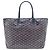 Goyard Blue Goyardine Saint Louis PM