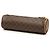 Céline Estojo Celine Brown Macadam Coated Canvas - vista 2