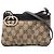 Borsa a tracolla Gucci in tela GG beige