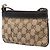 Borsa a tracolla Gucci in tela GG beige - vista 2